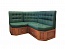 Угловой диван Милан с рамочными фасадами