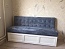 Прямой диван Милан с рамочными фасадами